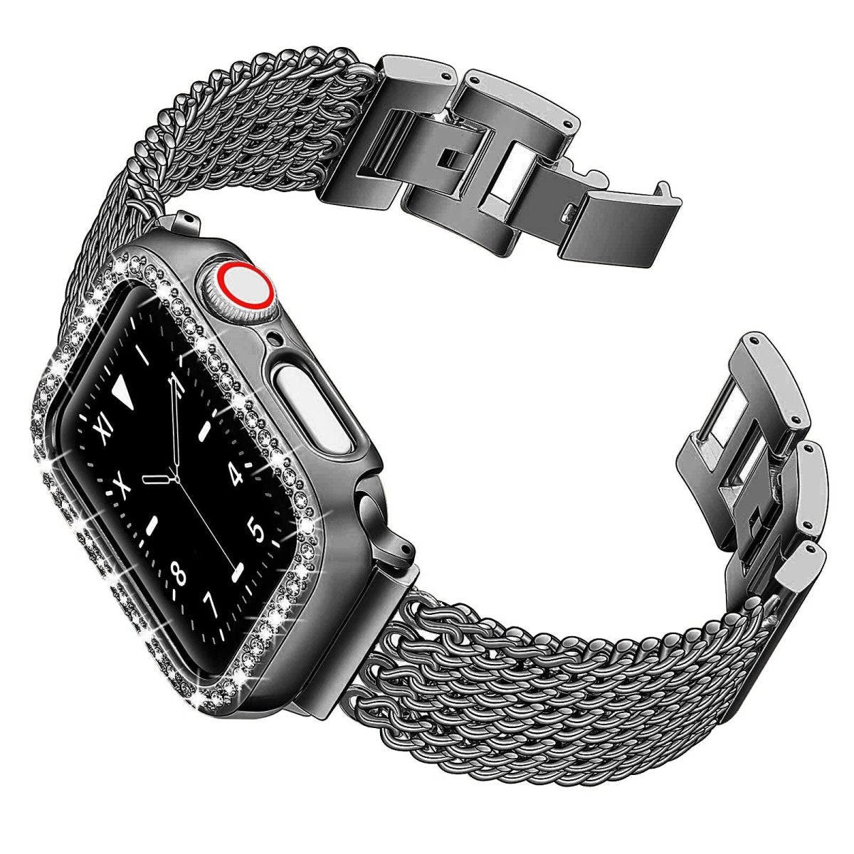 Aliqui Designer Stainless Steel Band + Case