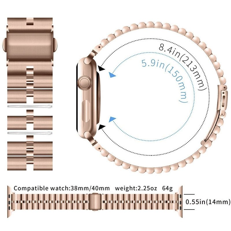 Tamen Semicircle Stainless Steel Band